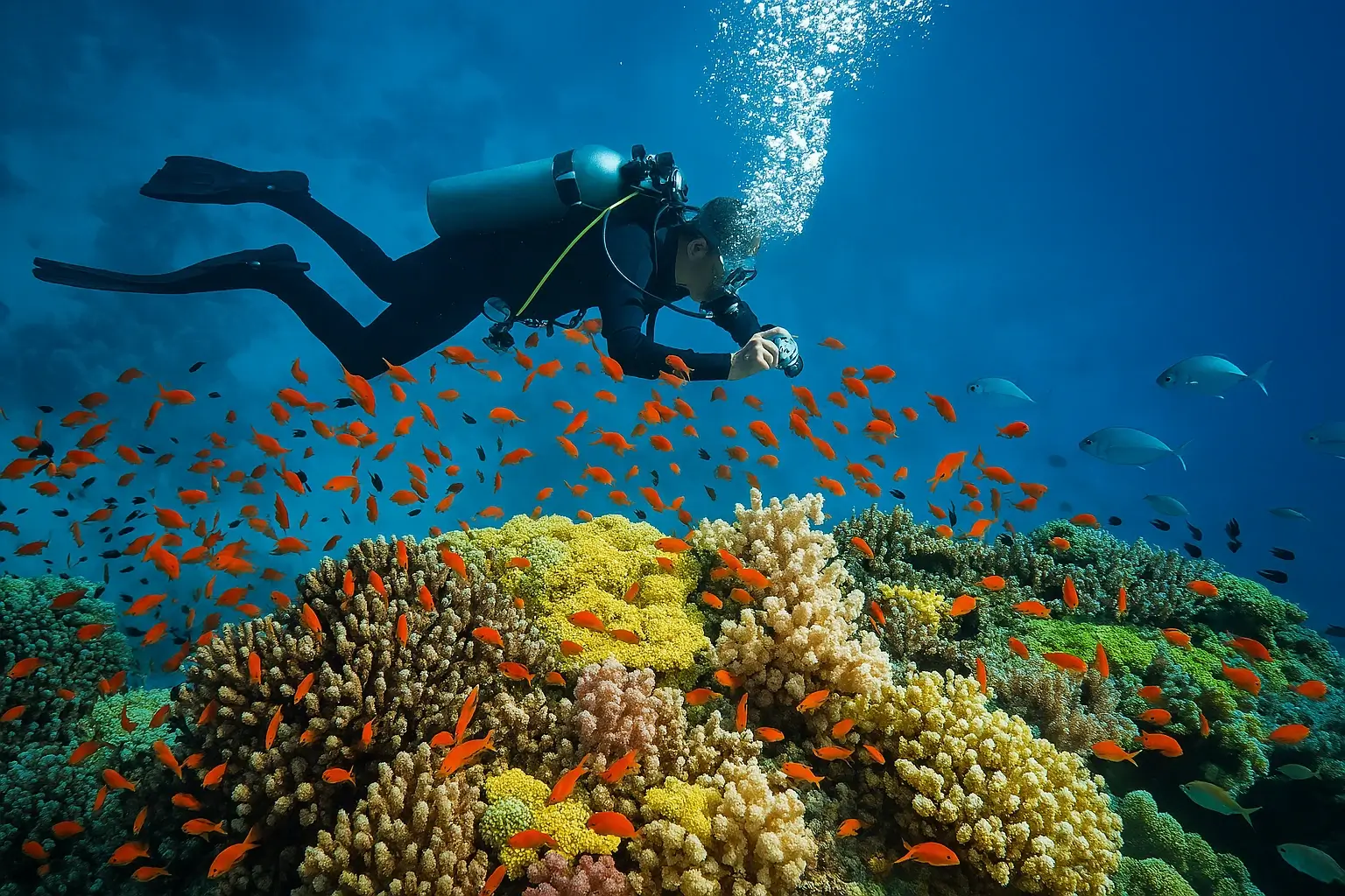 aliwal shoal south coast coral reef diving