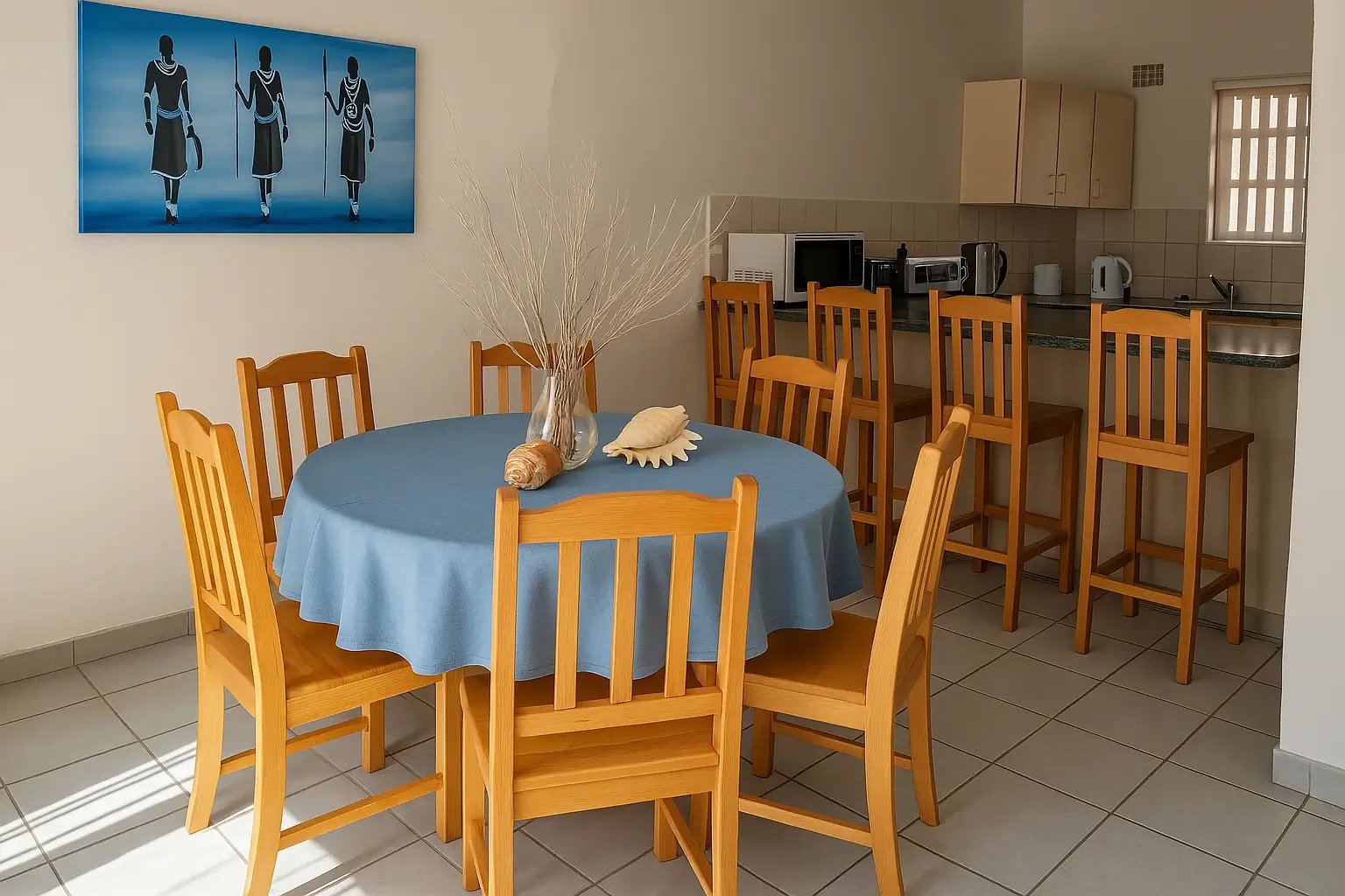 cabana mio holidays chalet 2 kitchen view