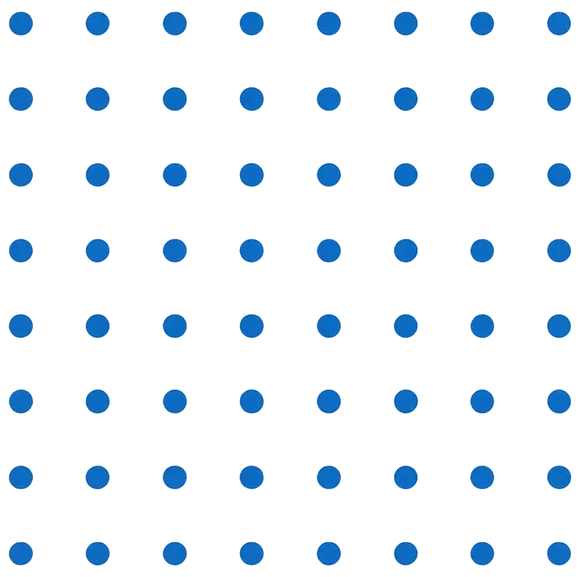 dotted image blue